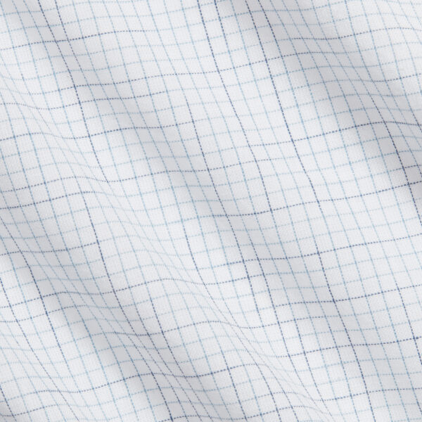 Blue and white fabric