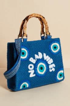 blue small tote