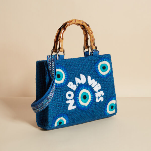 blue small tote