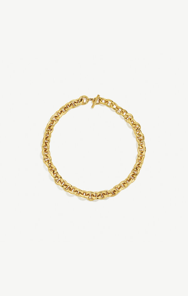 gold necklace