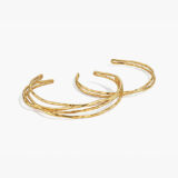 gold stacking bracelets